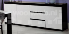 Roma Dressoir Groot Black White