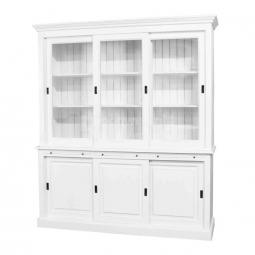 Toulouse Vitrinekast Met 3 Schuifdeuren 60748 